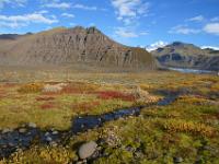 Blick auf Hafrafell und Svinafellsfjall - Skaftafell NP